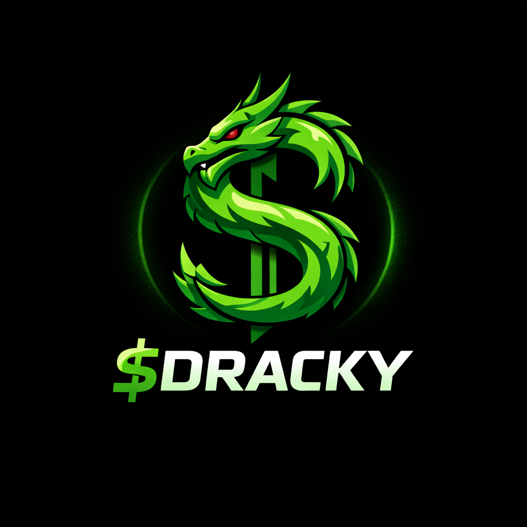 $DRACKY Dragon Logo